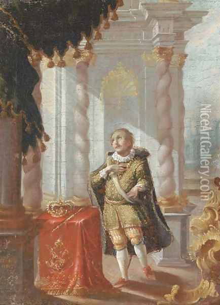 Saint Ferdinand of Castile Oil Painting - Karel Skreta