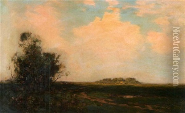 Meadow Lands, Shinnecock, Long Island, New York Oil Painting - Julian Onderdonk
