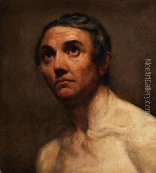 Portrait Eines Mittelalten Mannes Oil Painting - Theodore Gericault