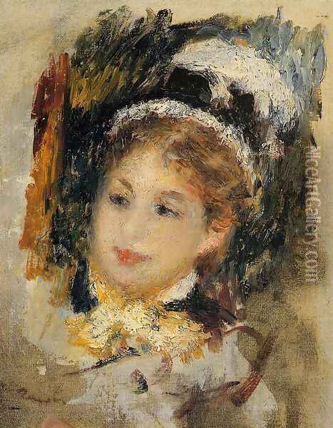 Dame En Toilette De Ville Oil Painting - Pierre Auguste Renoir