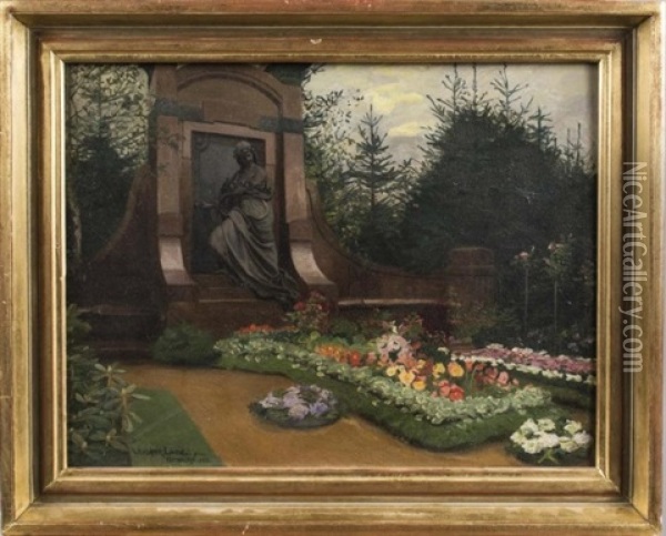 Wladimir Linde Russian ( 1862 -1940 ) Oil Painting Oil Painting - Wladimir Linde
