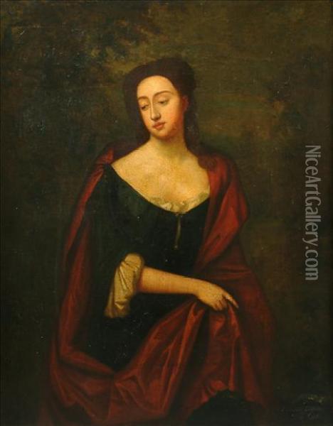 Portrait Ofelisabeth Countess Of Orkney Oil Painting - Sir Godfrey Kneller