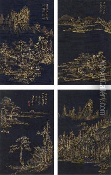 Landscapes Oil Painting - Zha Fang