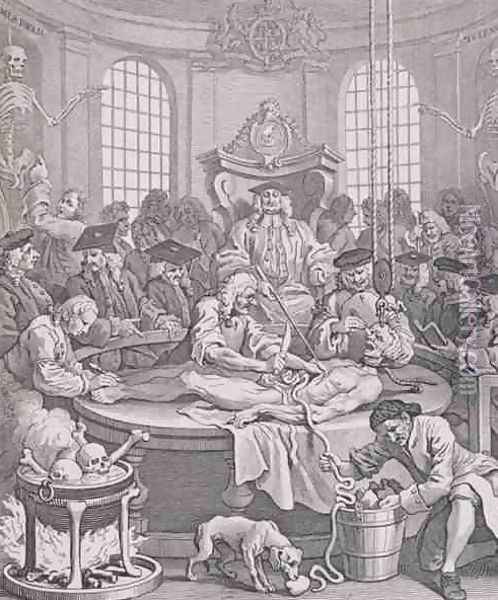 The Reward of Cruelty from The Four Stages of Cruelty Oil Painting - William Hogarth