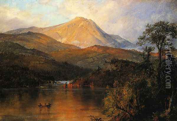 Mount Katahdin I Oil Painting - Frederic Edwin Church