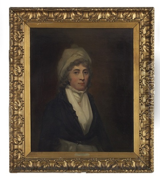 Portrait Of Lady Dalrymple Oil Painting - Sir Henry Raeburn