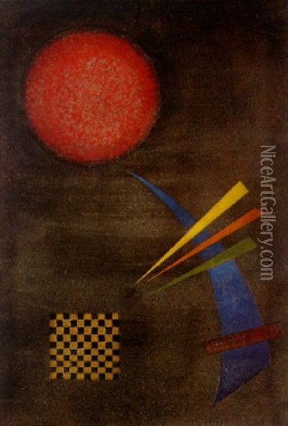 Gemasigt Oil Painting - Wassily Kandinsky