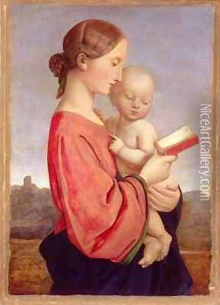 Virgin and Child Oil Painting - William Dyce