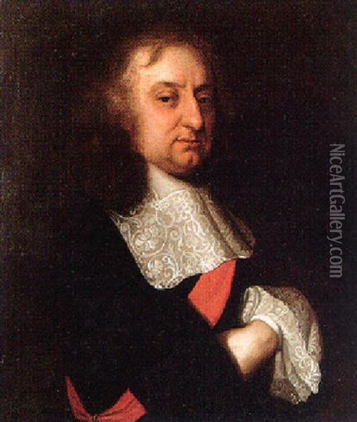 Portrait Of Sir William Lewkner Oil Painting - Jacob Huysmans
