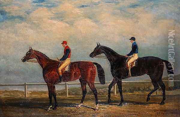 The Ascot Cup, 1829 Oil Painting - John Frederick Herring Snr
