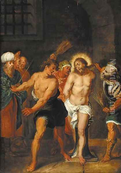 The Flagellation Oil Painting - Frans II Francken