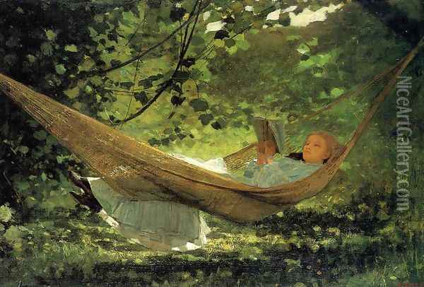 Sunlight and Shadow Oil Painting - Winslow Homer
