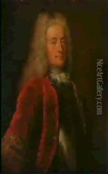 Portrait Louis Marquis Oil Painting - Robert Gardelle