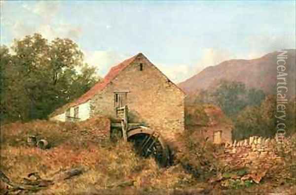 The Mill Oil Painting - Peter Deakin