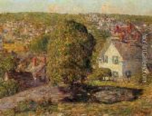 Outskirts Of East Gloucester Oil Painting - Frederick Childe Hassam