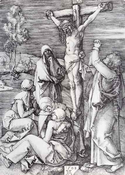 Crucifixion 1508 Oil Painting - Albrecht Durer