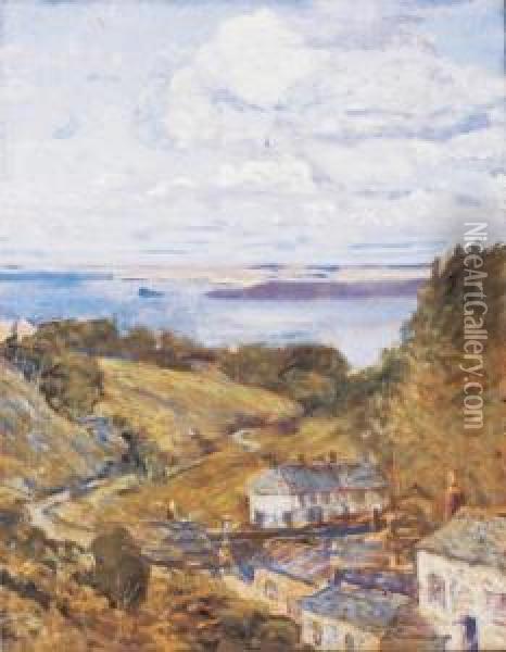 Coast - St. Ives Oil Painting - Walter Elmer Schofield