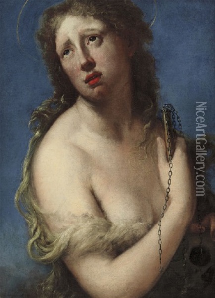 (attribuito A) Oil Painting - Pietro della Vecchia