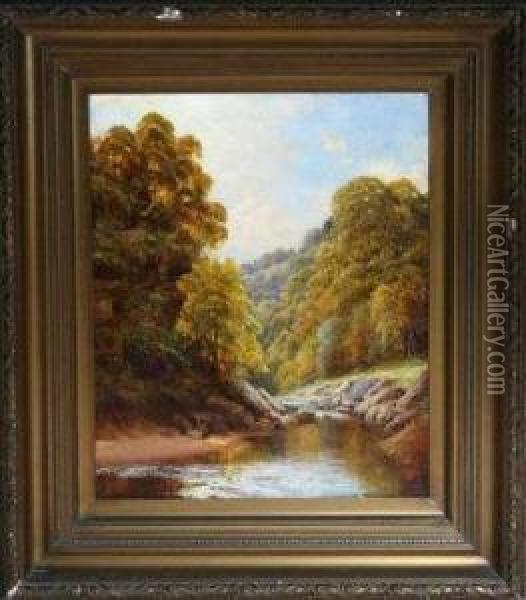 The Sneap, River Derwent Oil Painting - George Willison
