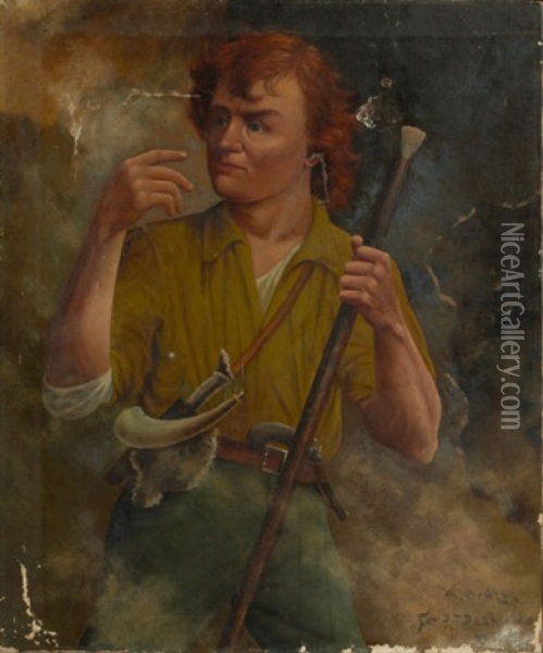 Henry Karnes Oil Painting - Harry Arthur McArdle