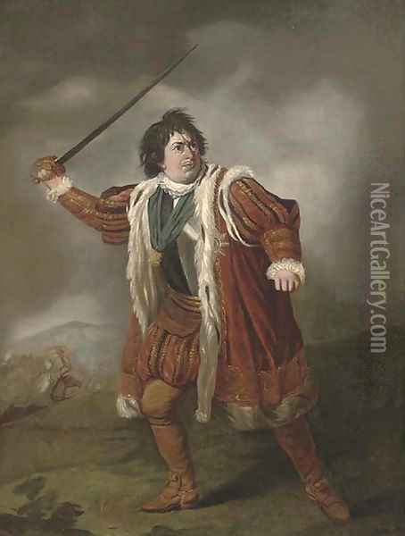 Richard III, Act 5, Scene IV Oil Painting - Sir Nathaniel Dance-Holland