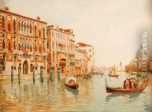 Venice Oil Painting - Angelos Giallina