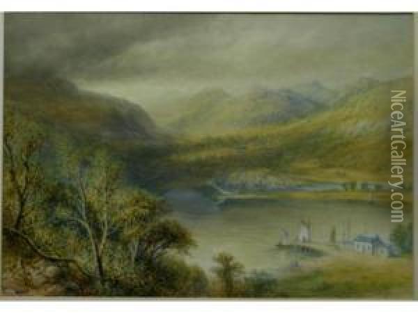 Lake Windermere Oil Painting - Harry Williams