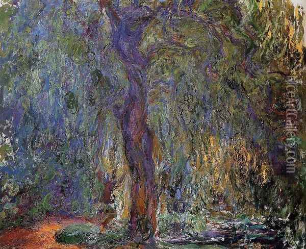 Weeping Willow IV Oil Painting - Claude Oscar Monet
