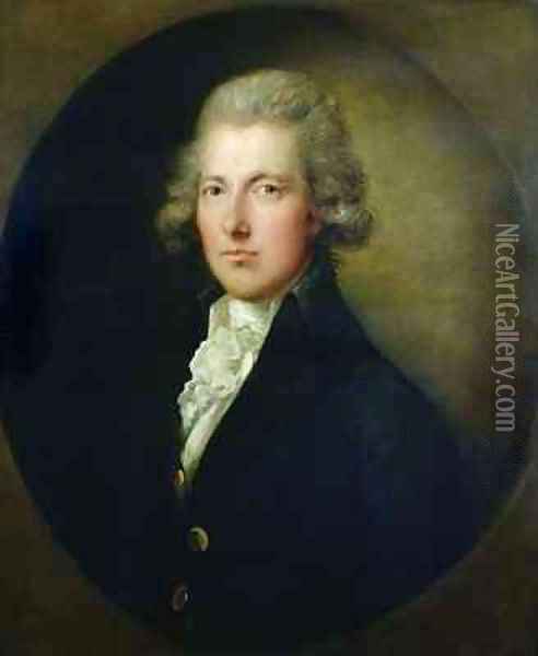 Portrait of William Pitt the Younger 1759-1806 2 Oil Painting - Dupont Gainsborough