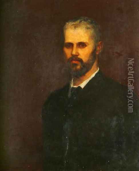 Claude Joseph Goldsmid Montefiore (1858-1938) 1903 Oil Painting - George Frederick Watts