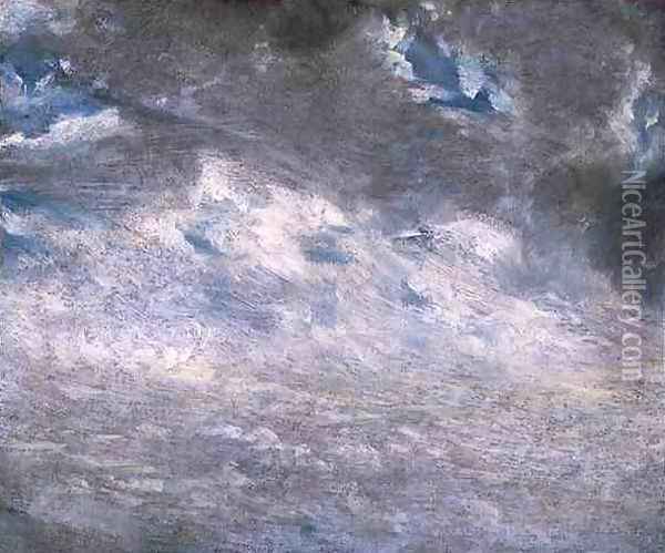 Cloud Study, 1821 2 Oil Painting - John Constable