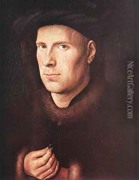 Portrait of Jan de Leeuw 1436 Oil Painting - Jan Van Eyck