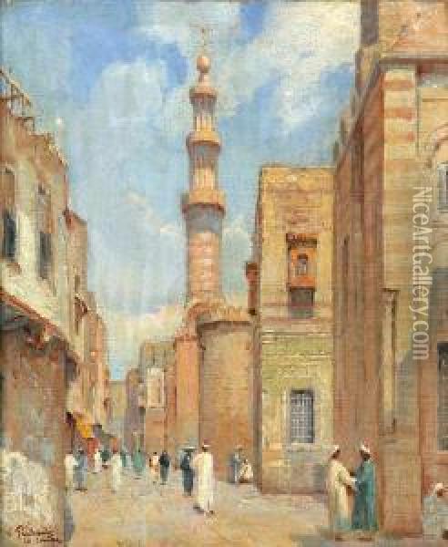Cairo Oil Painting - Vaclav Prihoda
