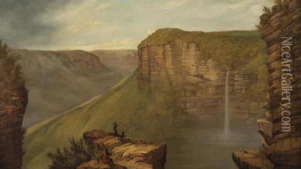 Govett's Leap - Blue Mountains Oil Painting - James Howe Carse