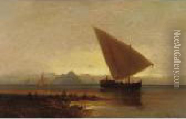 Sailing Along The Nile Oil Painting - Robert Swain Gifford