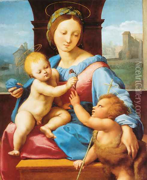 Aldobrandini Madonna Oil Painting - Raffaelo Sanzio