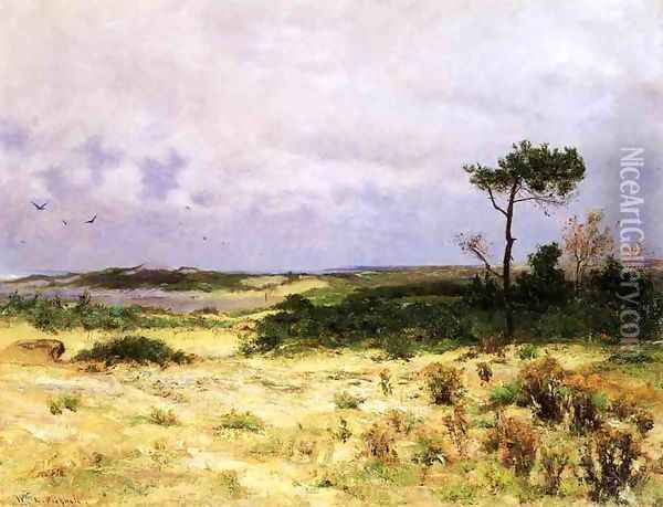 Annisquam Landscape Oil Painting - William Lamb Picknell