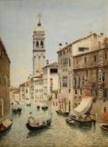 Study In Venice Oil Painting - Henry Pember Smith