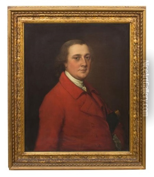 Portrait Of Lt. Colonel Townshend Oil Painting - Thomas Gainsborough