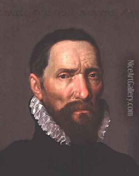 Portrait of a Man 1574 Oil Painting - Anthonis Mor Van Dashorst