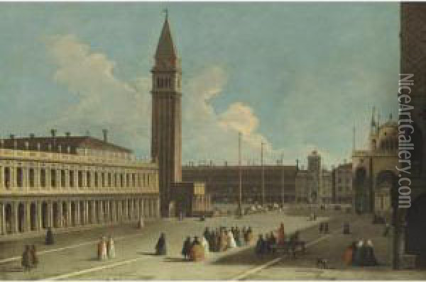 Venice Oil Painting - Giovanni Richter