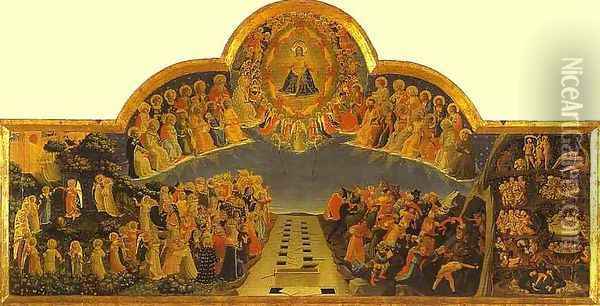 The Last Judgement Oil Painting - Angelico Fra