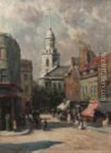 Greenwich Oil Painting - George E. Corner
