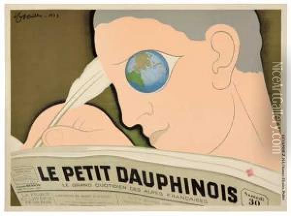 Le Petit Dauphinois.1933. Oil Painting - Leonetto Cappiello