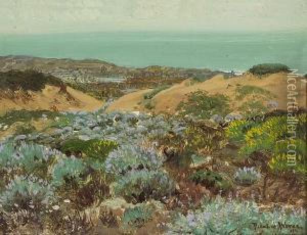 Sand Dunes Of San Francisco Oil Painting - Theodore Wores