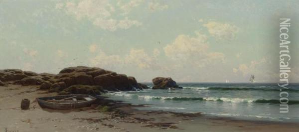 Afternoon By The Ocean Oil Painting - Alfred Thompson Bricher