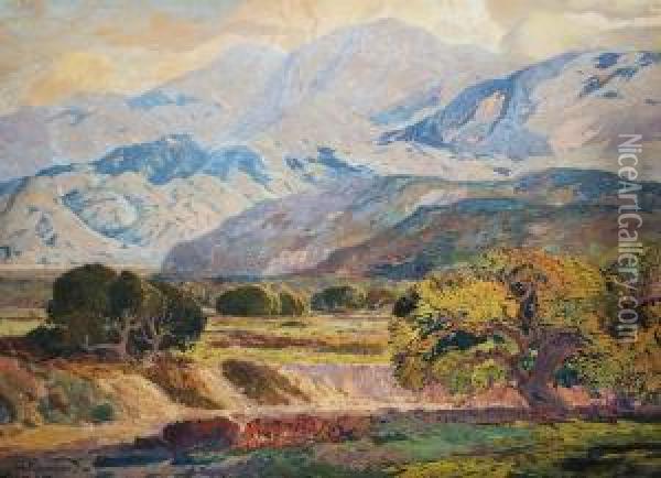 California Mountains Oil Painting - Fred Grayson Sayre
