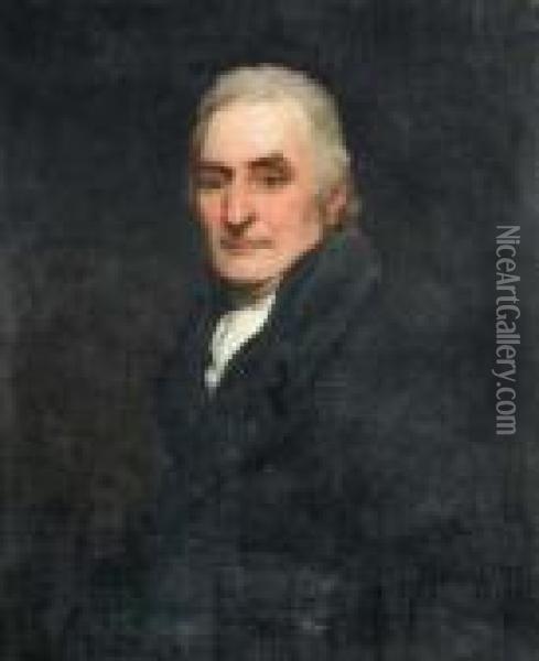 Portrait Of The Reverend Dr James Gilbert Oil Painting - Sir Henry Raeburn
