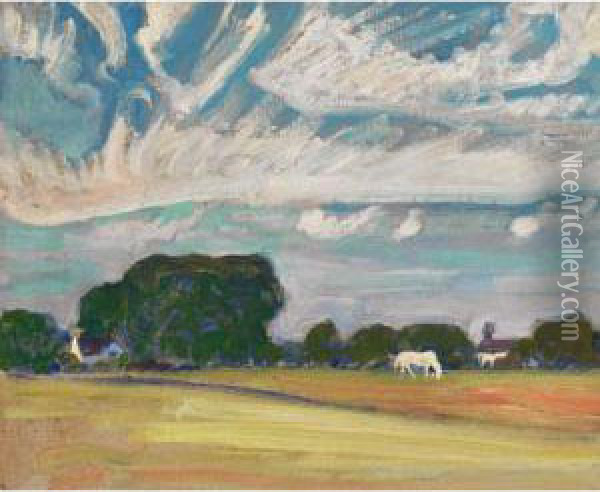 Thornhill Oil Painting - James Edward Hervey MacDonald