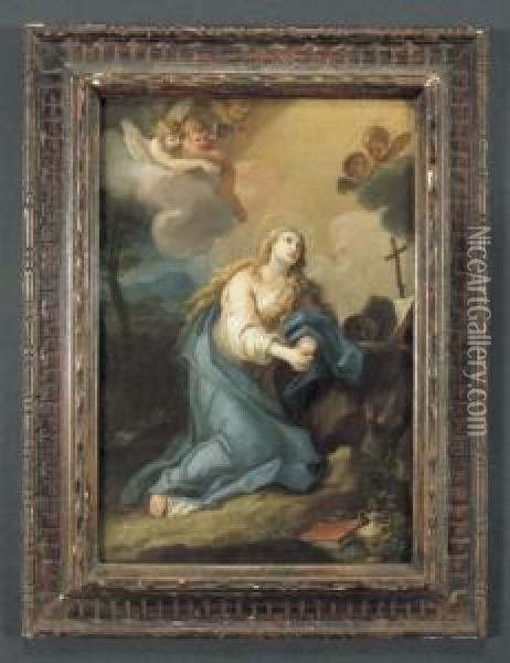 La Maddalena Oil Painting - Stefano Pozzi